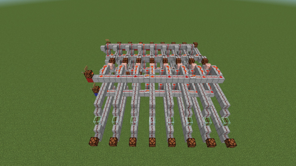 レッドストーンメモリ 8bit x 2 | クラフターズコロニー -マイクラの配布サイト-