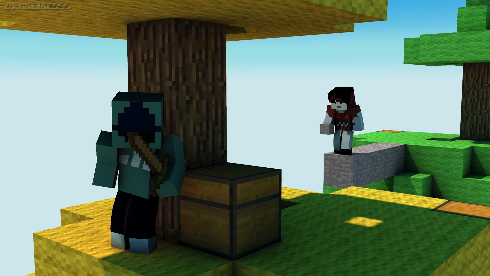 バトロワマップ クラフターズコロニー マイクラの配布サイト