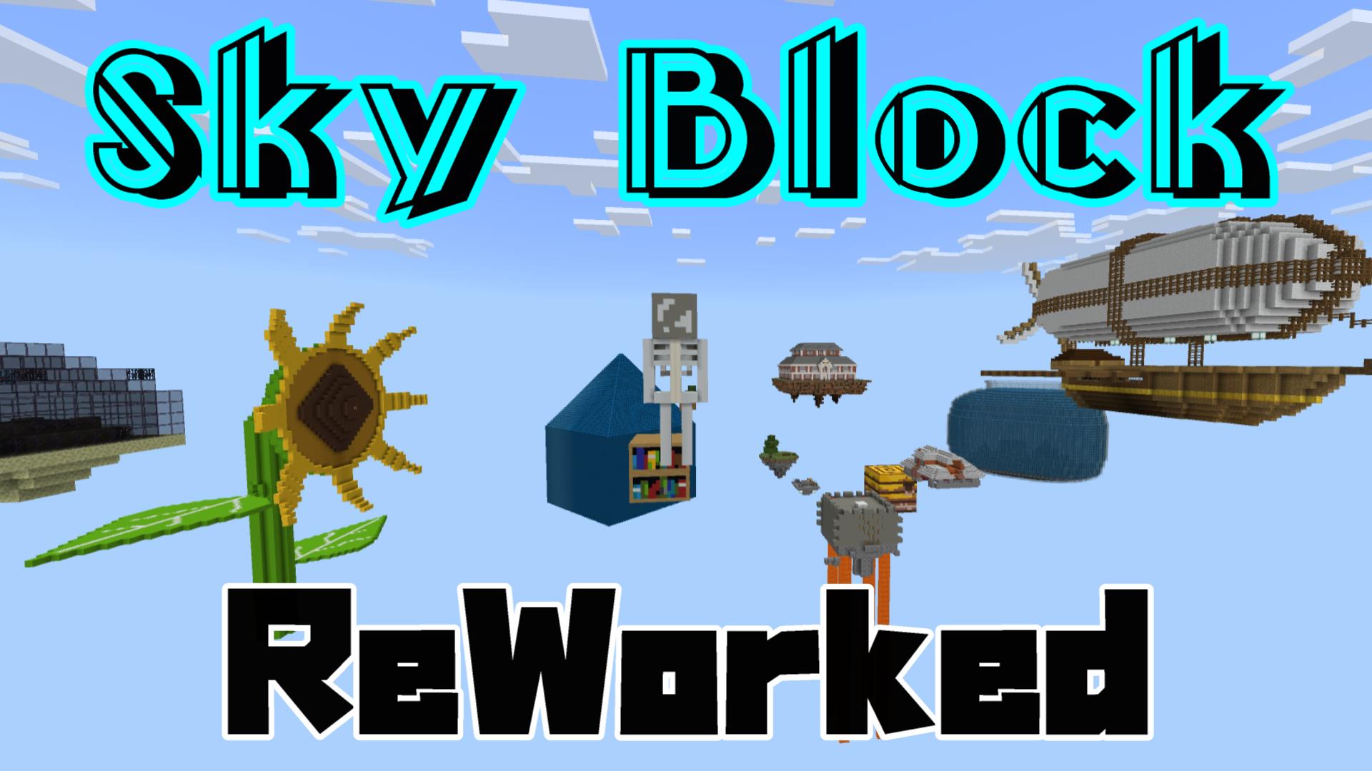 SkyBlock ReWorked | クラフターズコロニー -マイクラの配布サイト-