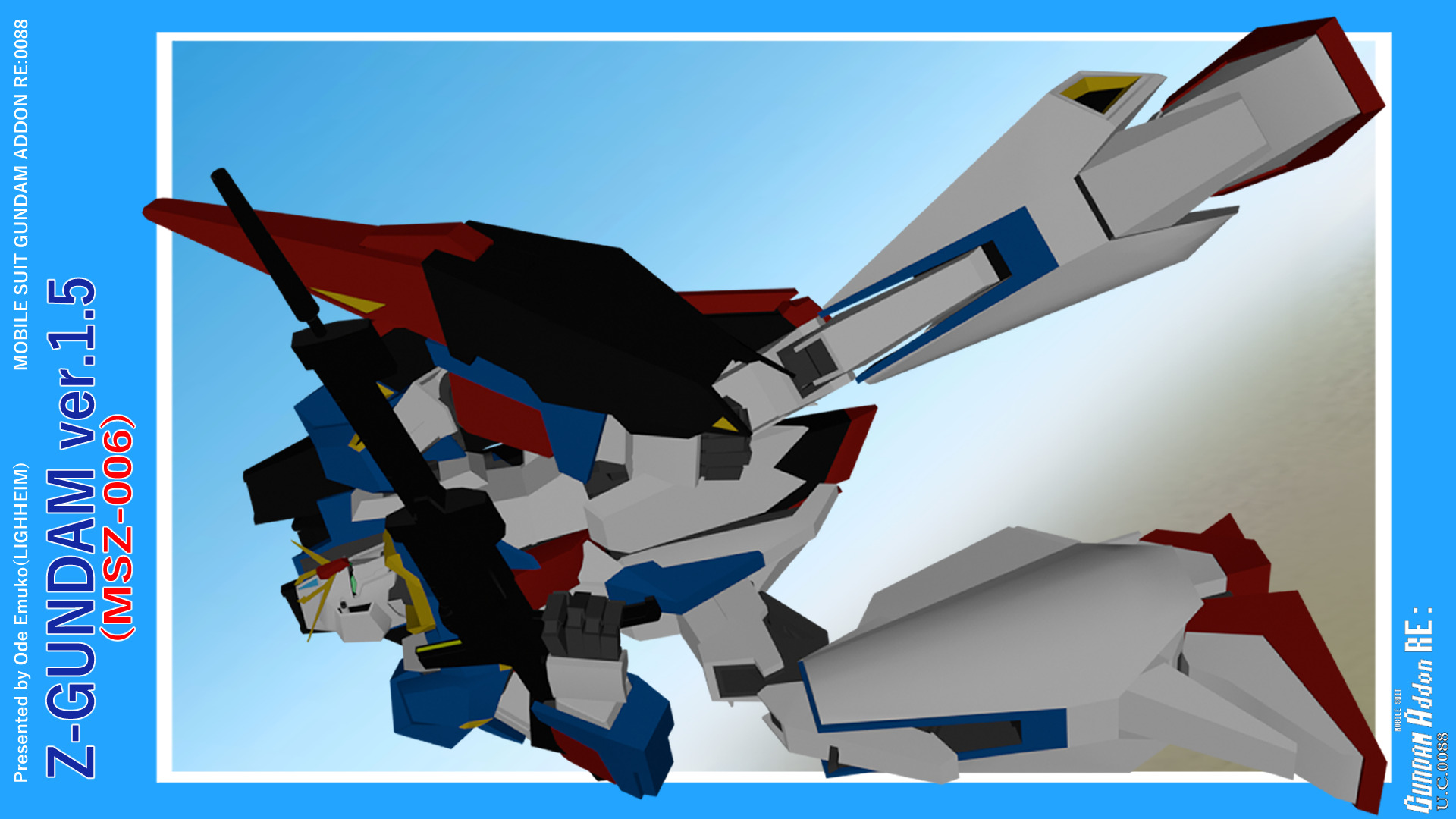 機動戦士ガンダムAddonRE: U.C.0088 Zガンダム ver.1.5(Beta