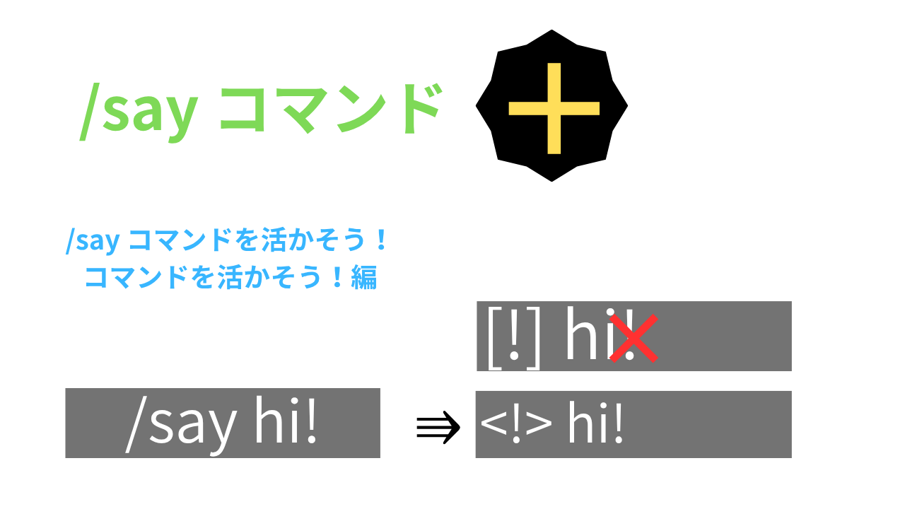 say コマンド-52e1780a
