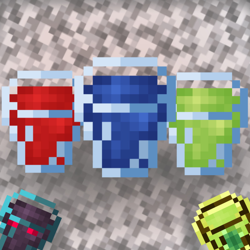 ポーションの瓶がコップになるテクスチャ統合版-93a174f5