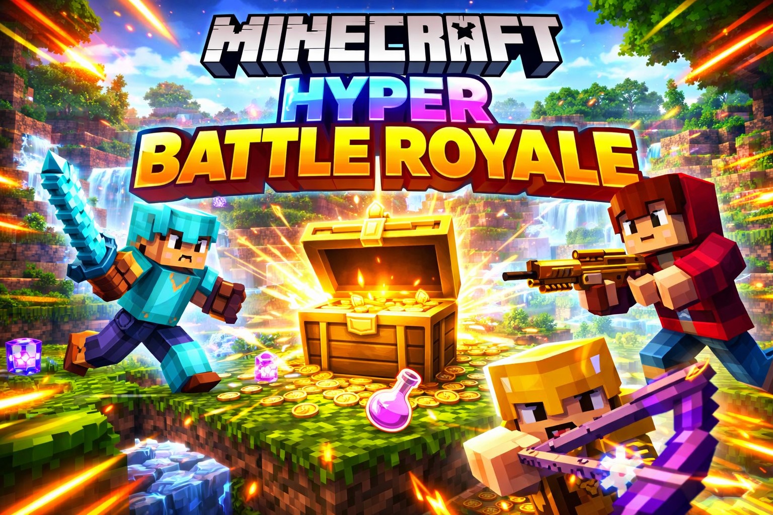 マインクラフト ハイパーバトルロワイヤル-c8d3d717